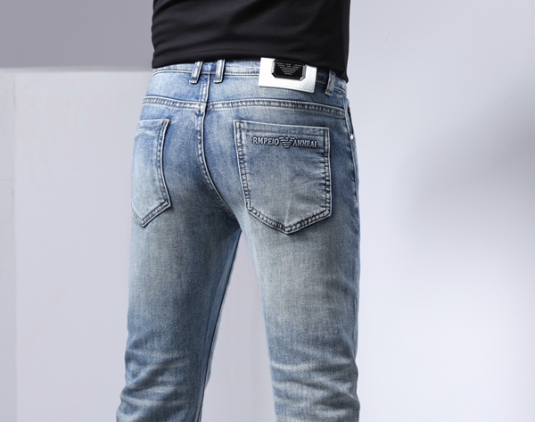 ブランドジーンズ素材ディテール